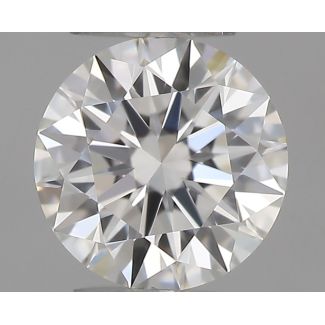 0.3 Carat Round F VVS2 VG EX GIA Natural Diamond