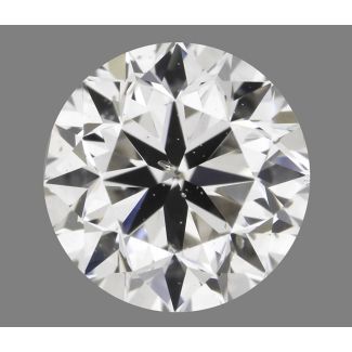 0.90 Carat Round J SI2 VG EX GD GIA Natural Diamond