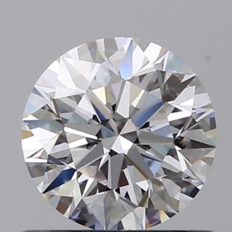 0.65 Carat Round D VS1 EX GIA Natural Diamond