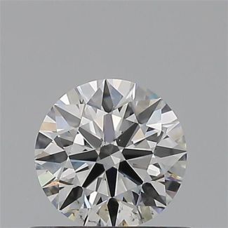 0.45 Carat Round F VS2 EX GIA Natural Diamond