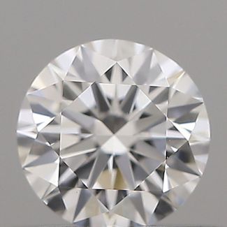 0.36 Carat Round D VVS1 EX GIA Natural Diamond