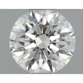 0.41 Carat Round G VVS1 EX GIA Natural Diamond