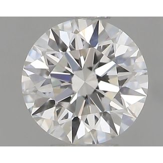 0.51 Carat Round G VS2 EX GIA Natural Diamond