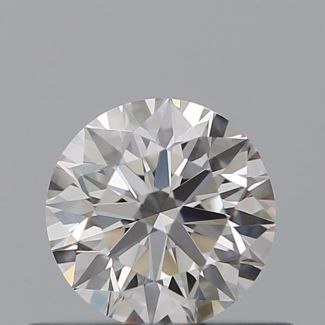 0.4 Carat Round G VVS2 EX GIA Natural Diamond