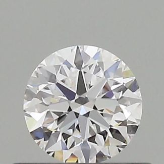 0.40 Carat Round D VVS2 VG GIA Natural Diamond