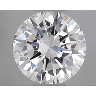 0.70 Carat Round E VVS2 VG EX GIA Natural Diamond