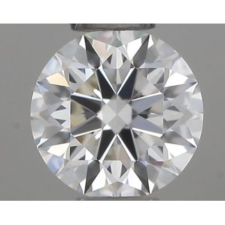 0.3 Carat Round F VVS1 EX IGI Natural Diamond