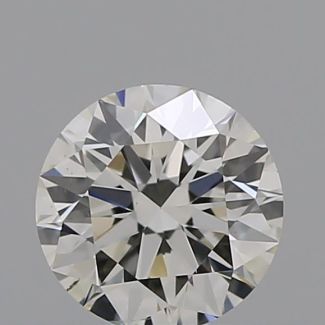 0.35 Carat Round I SI1 EX GIA Natural Diamond