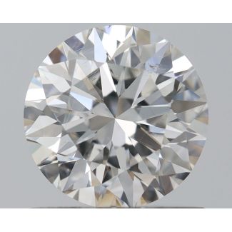 0.7 Carat Round G SI1 EX VG GIA Natural Diamond