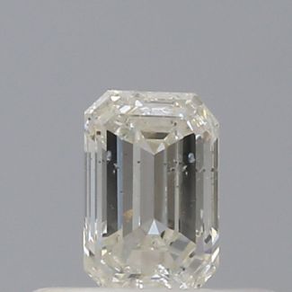 0.30 Carat Emerald K I1 - GD F GIA Natural Diamond