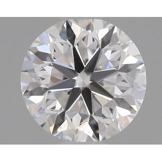 0.4 Carat Round D VS1 VG EX GIA Natural Diamond