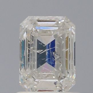 1.00 Carat Asscher F SI2 - EX GD HRD Natural Diamond