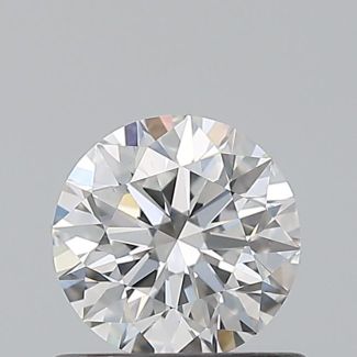 0.63 Carat Round E VS2 EX GIA Natural Diamond