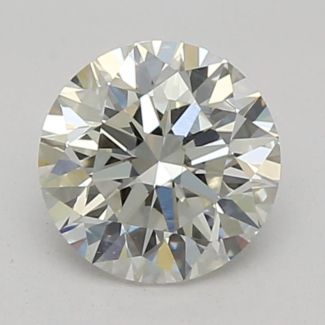 0.45 Carat Round H VS2 VG EX GIA Natural Diamond