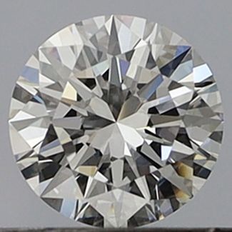 0.45 Carat Round E VVS1 EX GIA Natural Diamond