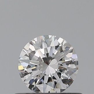 0.4 Carat Round E SI1 EX GIA Natural Diamond