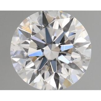 0.4 Carat Round E VS2 EX GIA Natural Diamond