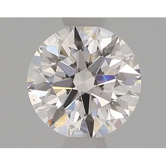 0.41 Carat Round F VS2 EX GIA Natural Diamond