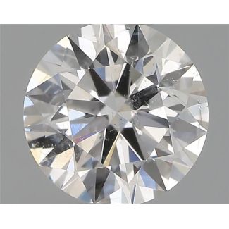 0.50 Carat Round G SI2 VG EX GD GIA Natural Diamond