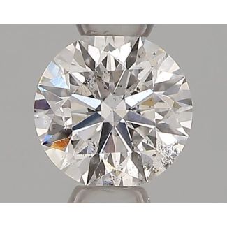 0.31 Carat Round E SI2 EX GIA Natural Diamond