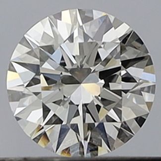 0.34 Carat Round E IF EX GIA Natural Diamond