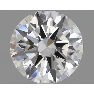 1.0 Carat Round F VVS1 EX GIA Natural Diamond