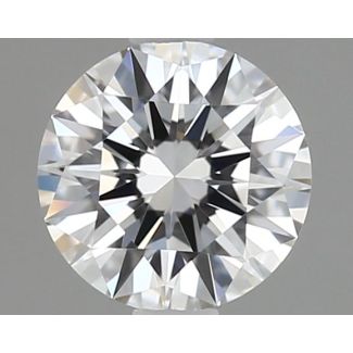 0.33 Carat Round E VVS1 EX GIA Natural Diamond