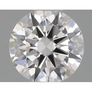 0.3 Carat Round D VVS1 EX GIA Natural Diamond