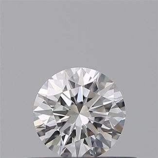 0.31 Carat Round E VVS1 EX IGI Natural Diamond