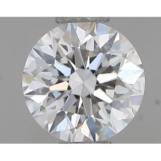 0.43 Carat Round E VS1 EX GIA Natural Diamond