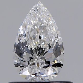 0.50 Carat Pear D SI2 - VG GIA Natural Diamond