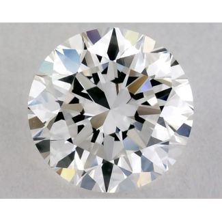 0.5 Carat Round F VVS2 VG EX GIA Natural Diamond