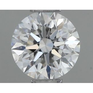 0.41 Carat Round F VS1 EX GIA Natural Diamond