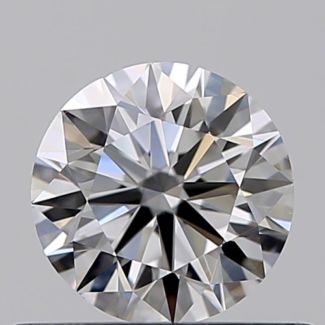 0.45 Carat Round E VS2 VG EX GIA Natural Diamond