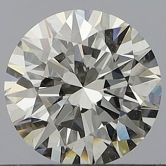 0.51 Carat Round G VVS1 EX GIA Natural Diamond