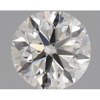 0.5 Carat Round H VVS1 VG EX GIA Natural Diamond