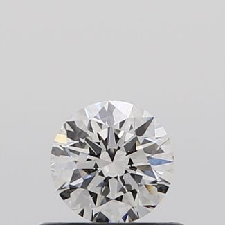 0.40 Carat Round F VS1 EX GIA Natural Diamond