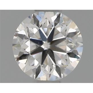 0.50 Carat Round E SI1 VG EX GIA Natural Diamond