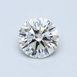 0.64 Carat Round F SI2 VG GIA Natural Diamond