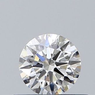 0.35 Carat Round H VS1 VG EX GIA Natural Diamond