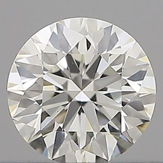 0.30 Carat Round H VS2 EX IGI Natural Diamond