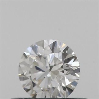 0.3 Carat Round H VVS1 EX GIA Natural Diamond