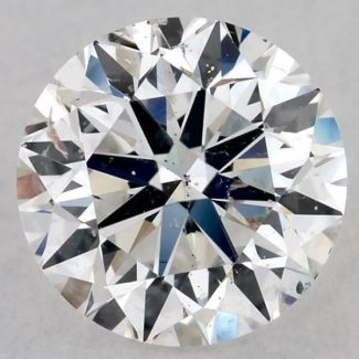 0.7 Carat Round E SI2 VG EX GIA Natural Diamond