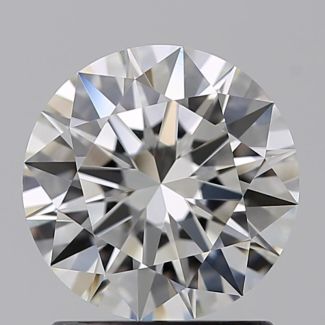 1.21 Carat Round H IF EX GIA Natural Diamond