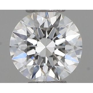 0.23 Carat Round F VVS2 EX GIA Natural Diamond