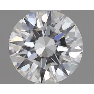 0.34 Carat Round E VVS1 EX GIA Natural Diamond