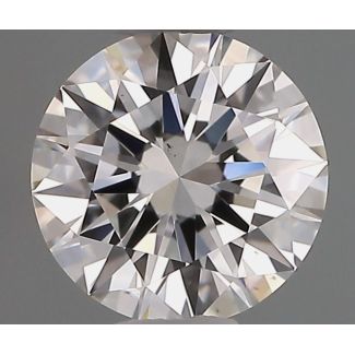 0.5 Carat Round G VS2 EX GIA Natural Diamond