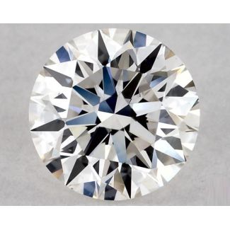 0.73 Carat Round H VS1 EX GIA Natural Diamond