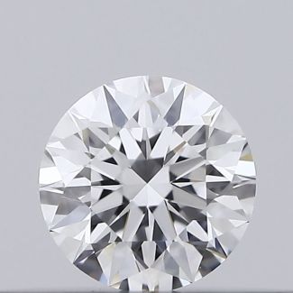 0.18 Carat Round D VS1 EX VG GIA Natural Diamond