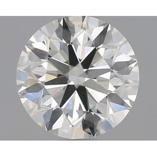 0.91 Carat Round H IF EX IGI Natural Diamond